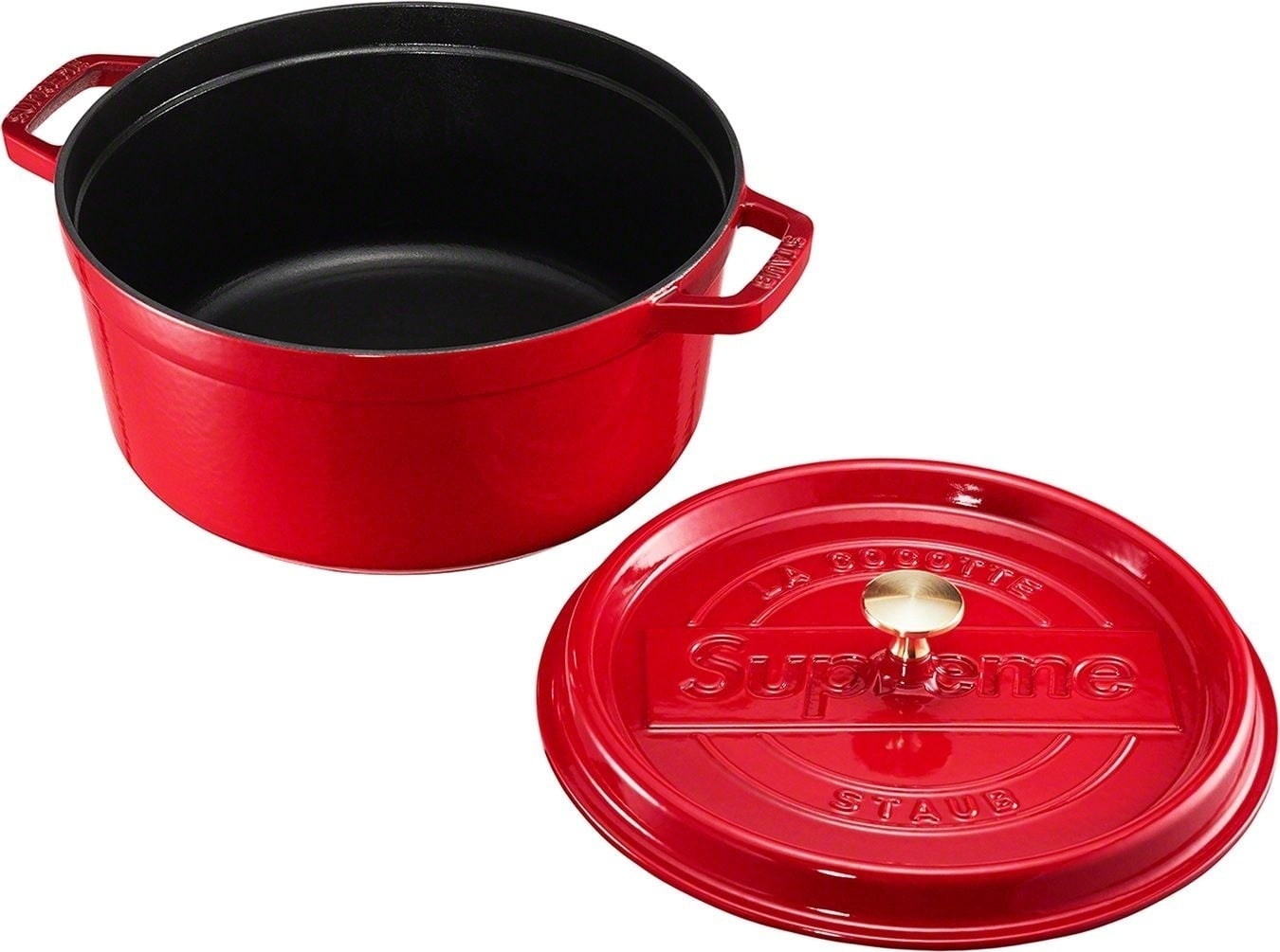 Supreme®/STAUB Round 5.5 Qt. Cocotte